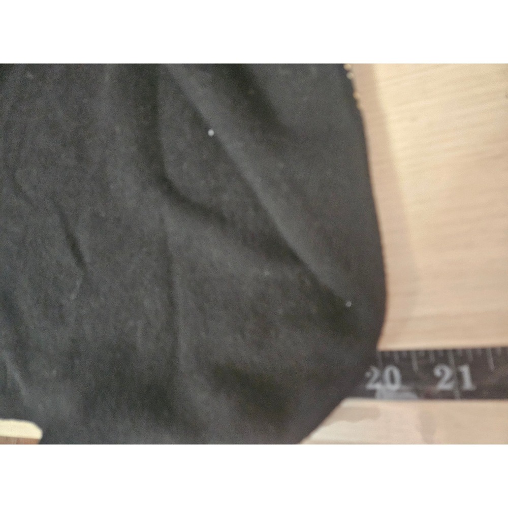 Y2k Black Sequin Ombre Dolman Sleeve Sweater Top L Retro #533 - Picture 6 of 9